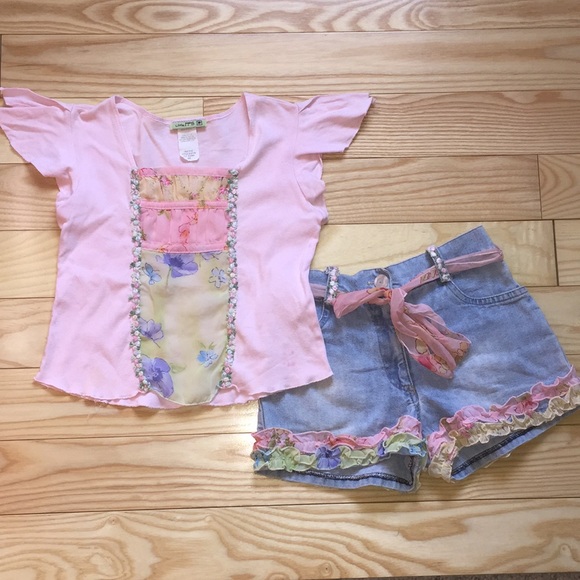 Little Miss Other - Girl’s Top and Shorts Set